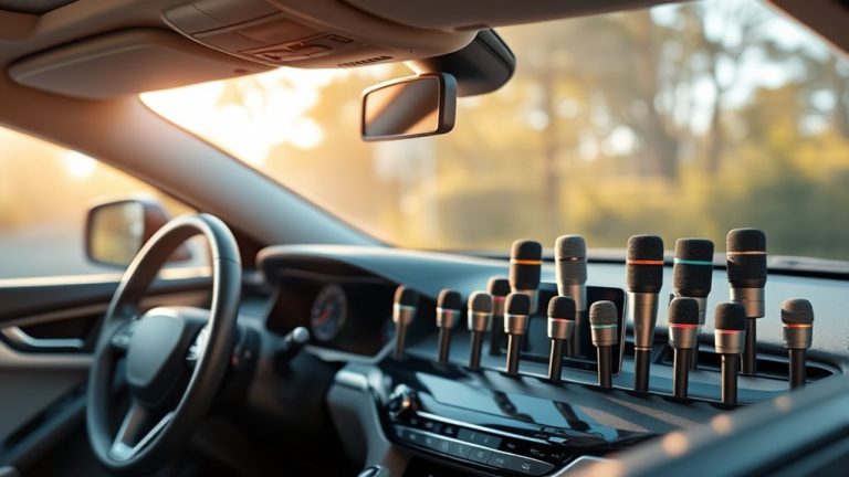 top car stereo microphones