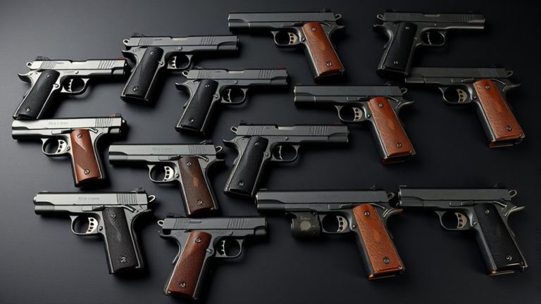 top carry 1911 pistols