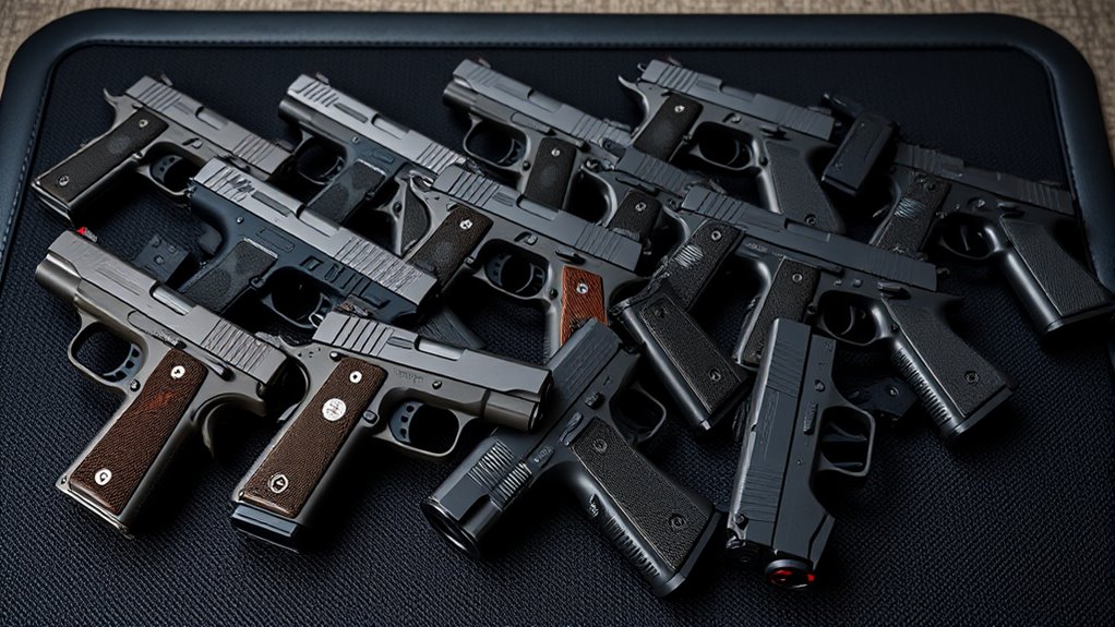 top carry pistols with optics