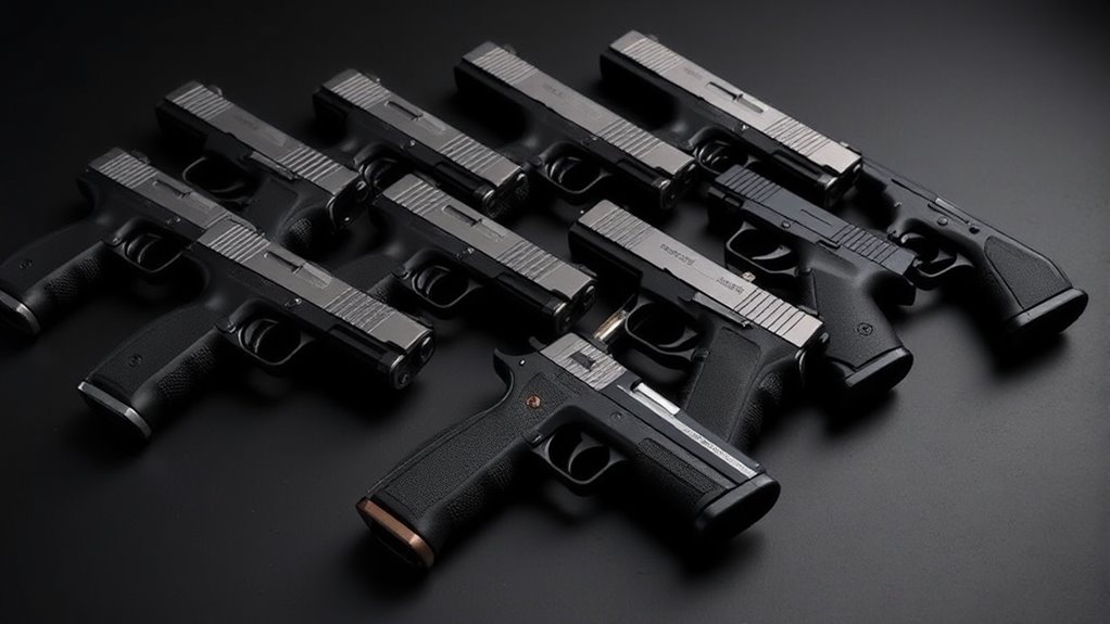 top carry semi auto pistols