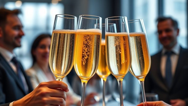 top champagne for events