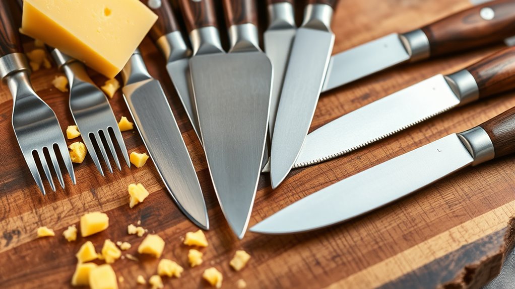 top cheddar cheese knives