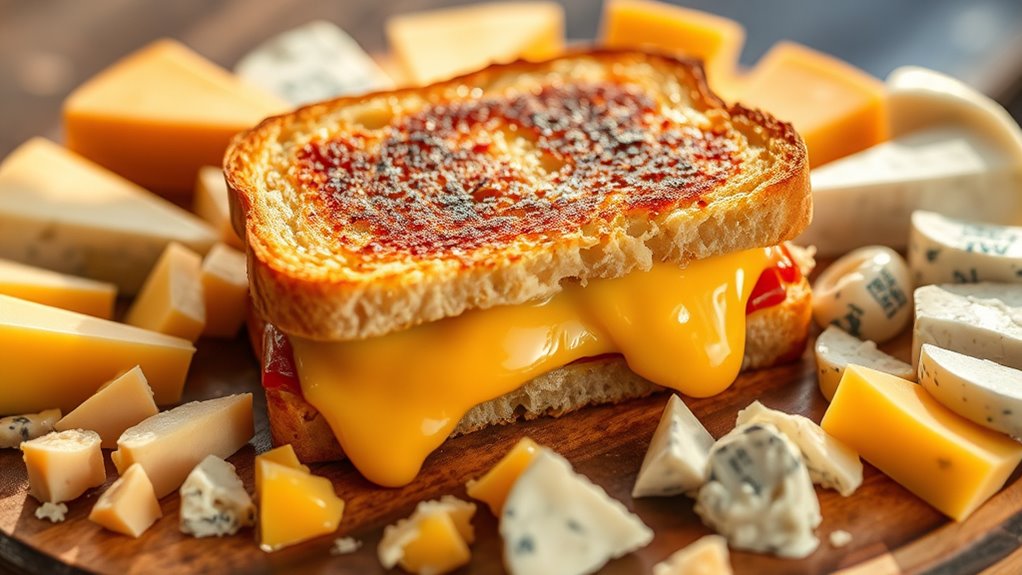top cheese choices for toasted sandwiches