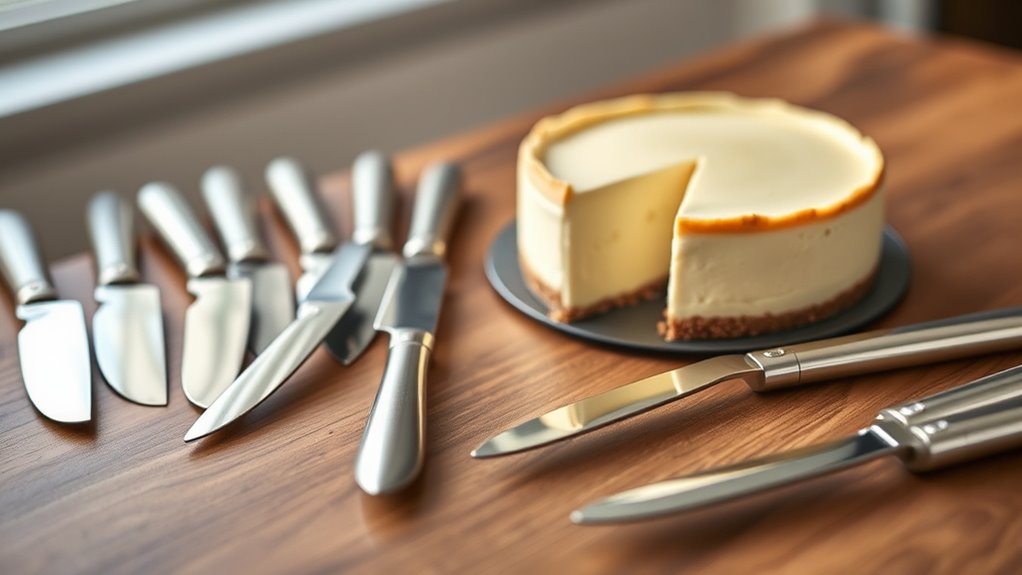 top cheesecake cutting knives
