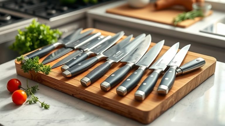 top chef chopping knives