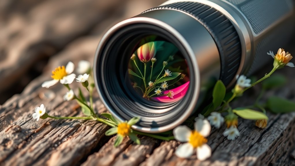 top close focus monoculars