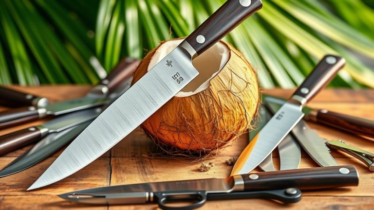 top coconut opening knives