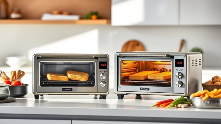 top compact 2 in 1 toaster ovens