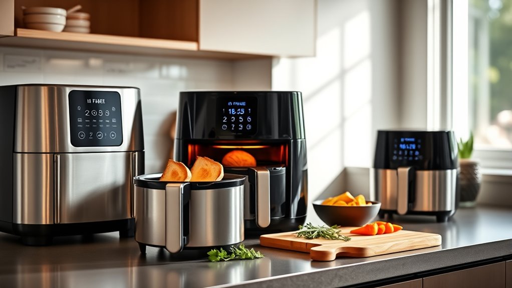 top compact air fryer toasters