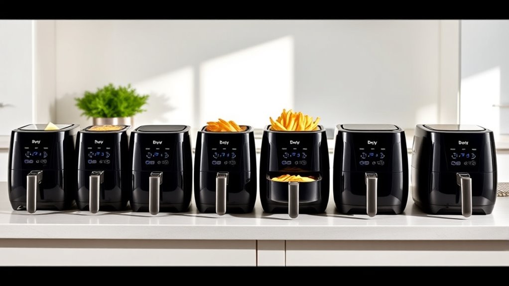 top compact toaster air fryers