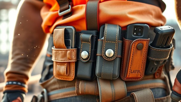 top construction phone holsters