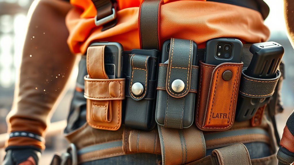 top construction phone holsters