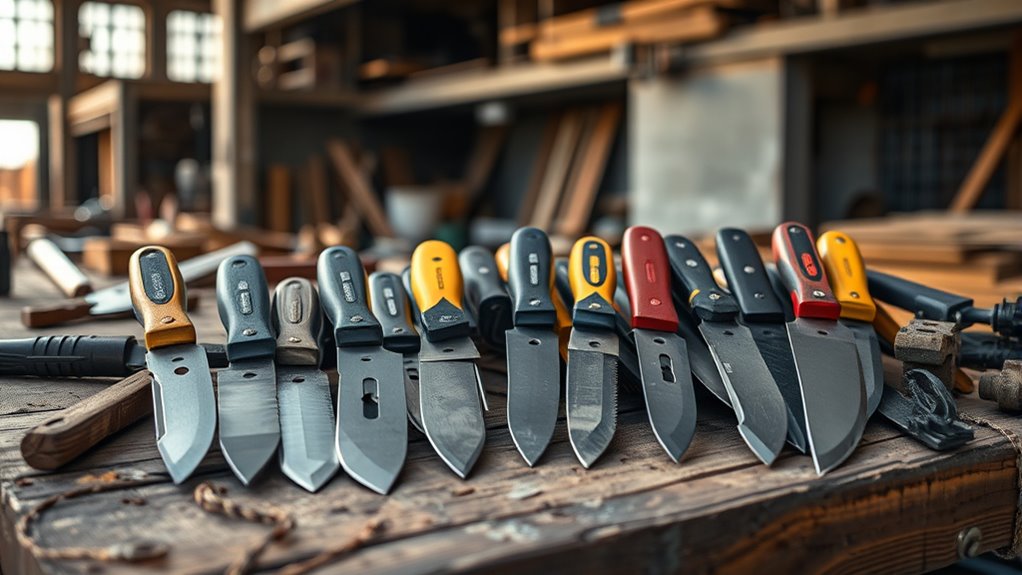 top construction work knives