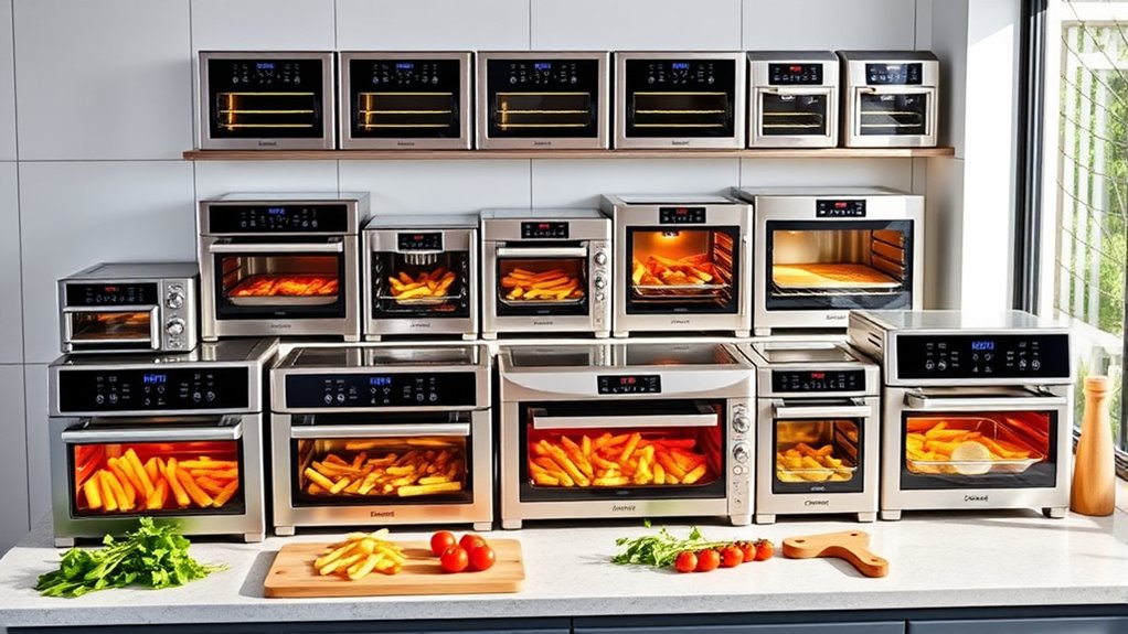 top convection oven selections