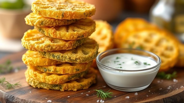 top crunchy air fried pickles