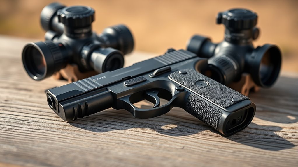top cva pistol scopes