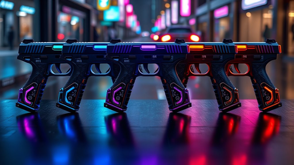 top cyberpunk power pistols