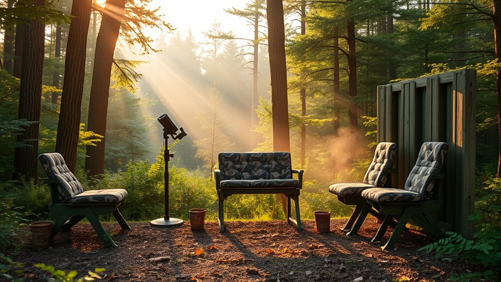 top deer blind shooting rests