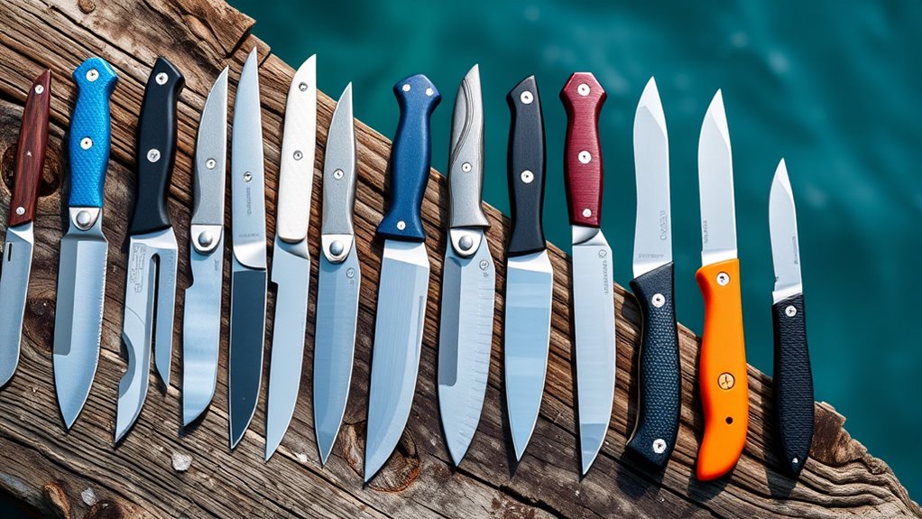 top diving knife selections