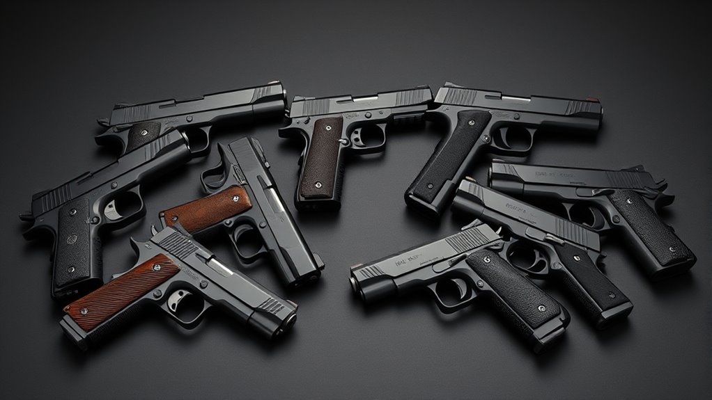top double stack 45 acp pistols