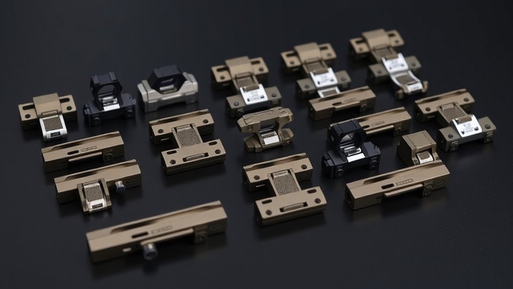 top dovetail red dot mounts