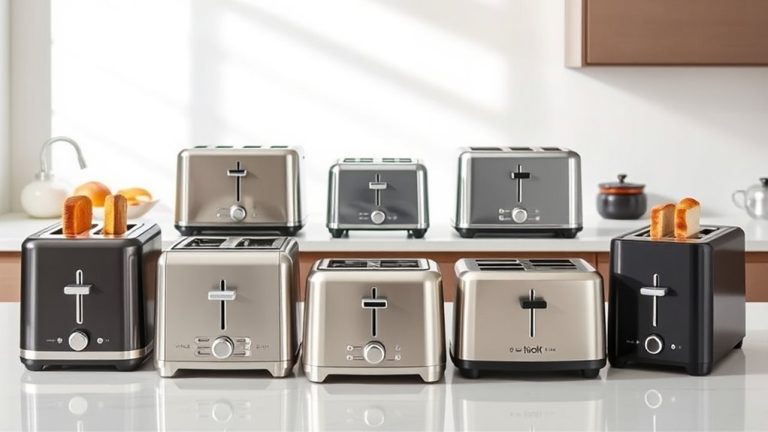 top easy clean toasters