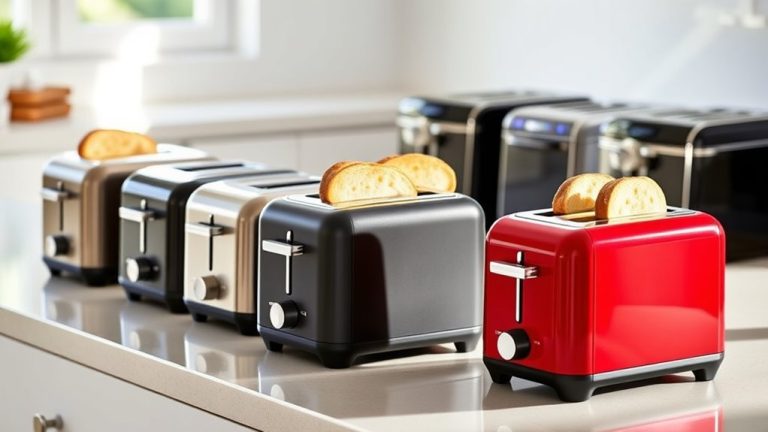 top easy clean toasters