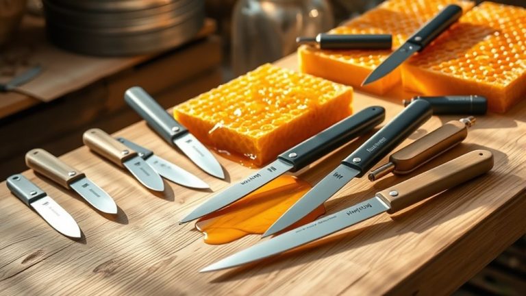top electric beekeeping knives