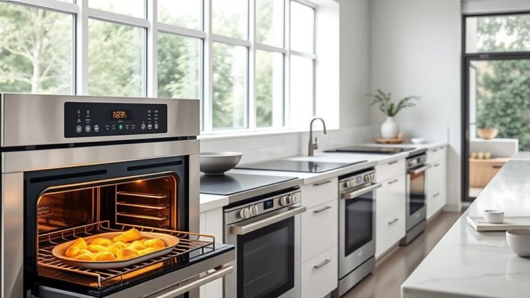 top electric ranges with air fryer