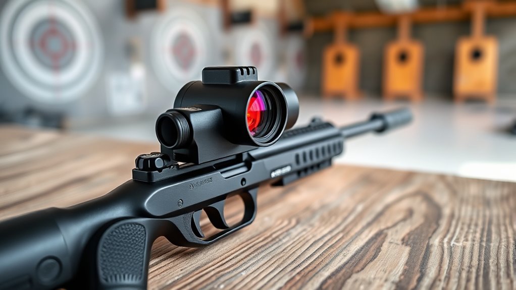 top enclosed pistol dot sights