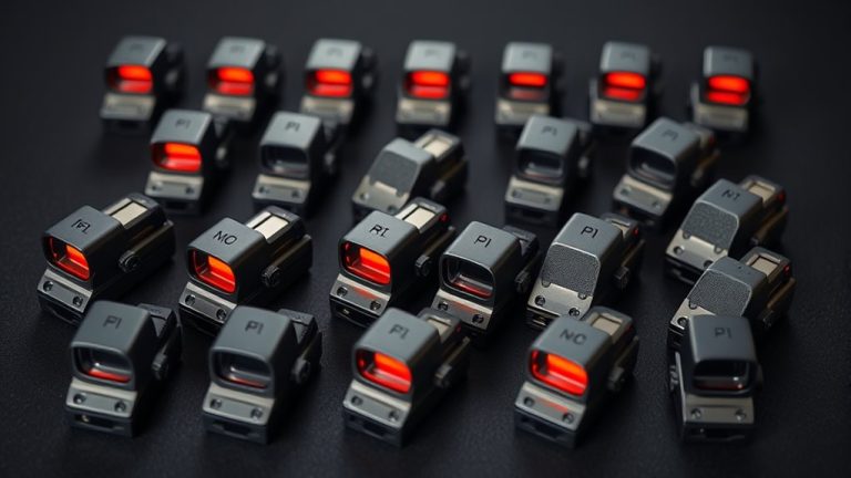 top enclosed red dot sights