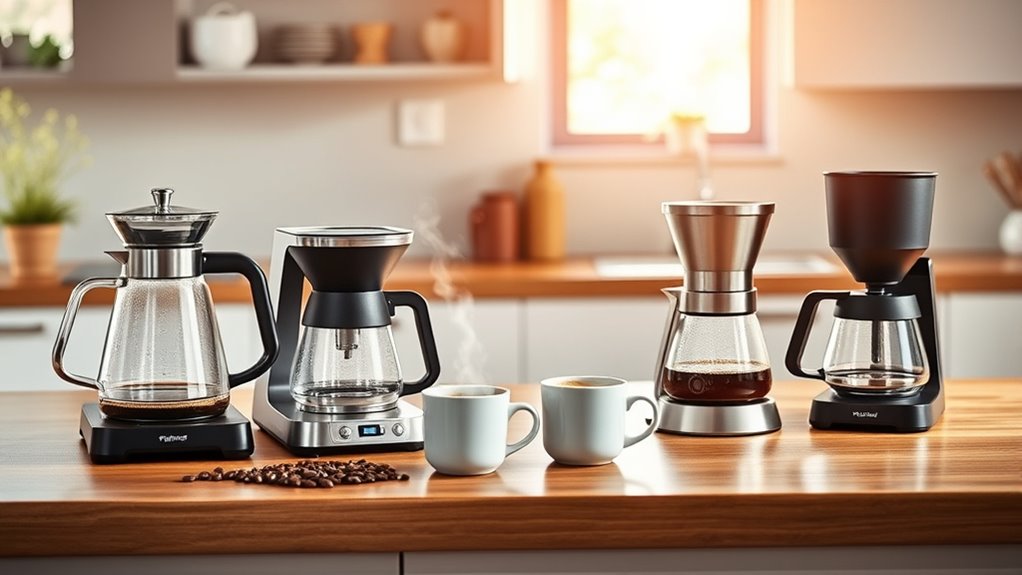 top filter coffee makers