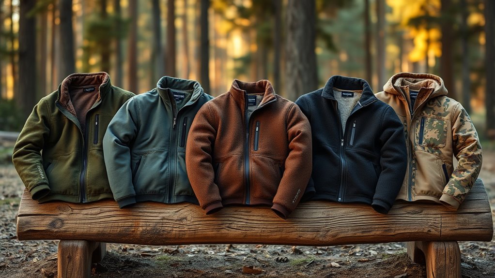 top fleece hunting jackets