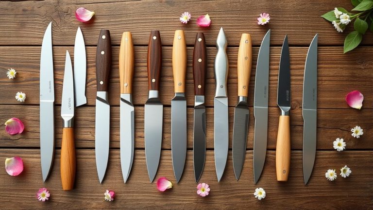 top floral knives guide