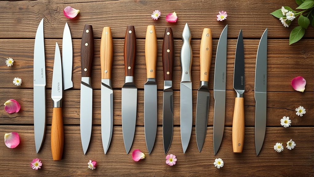 top floral knives guide