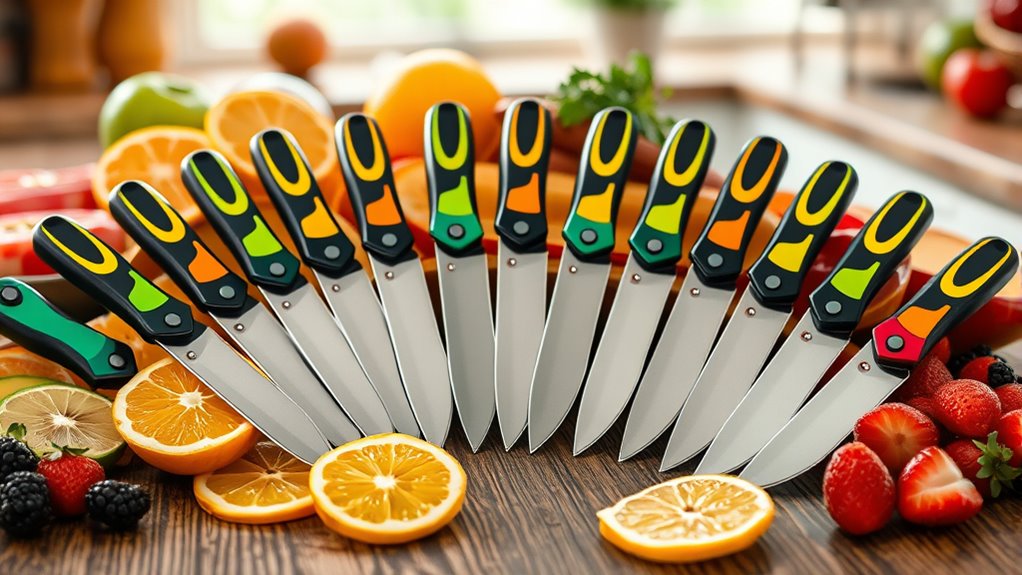 top folding fruit knives