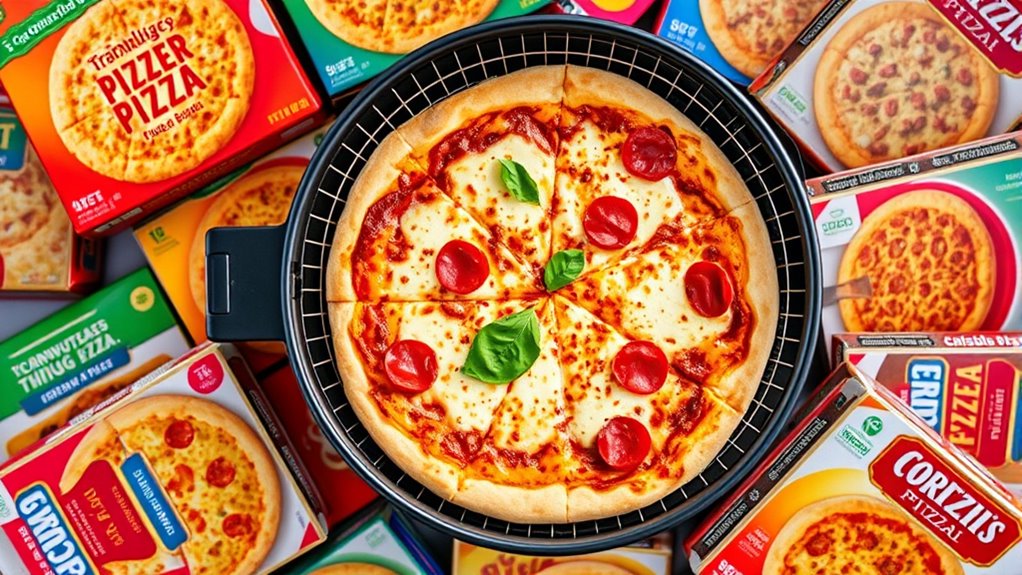 top frozen pizzas for air fryer