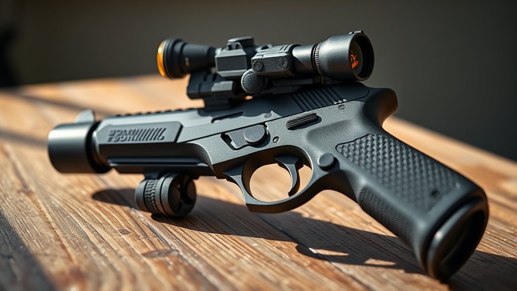 top full size pistol optics