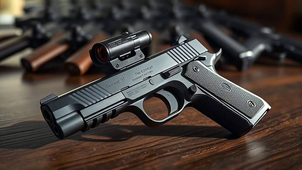 top full size pistol optics