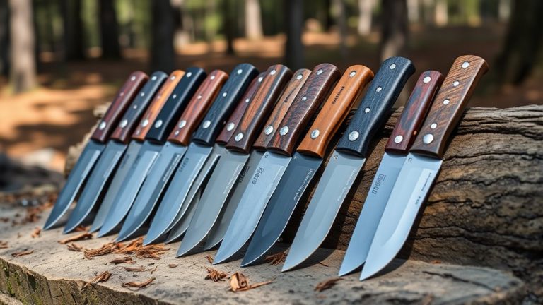 top full tang bushcraft knives