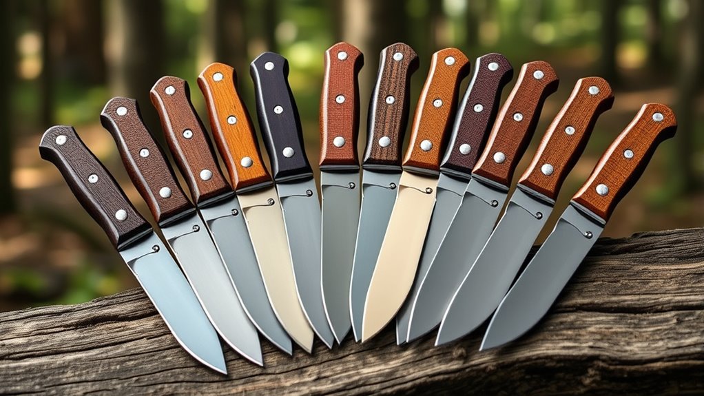 top full tang camping knives
