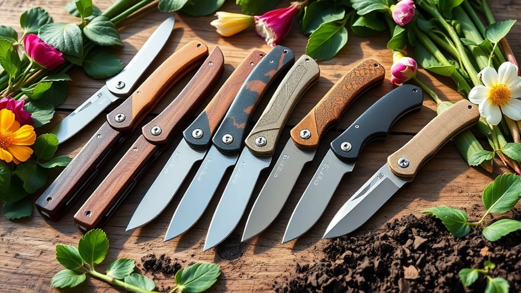 top garden pocket knives