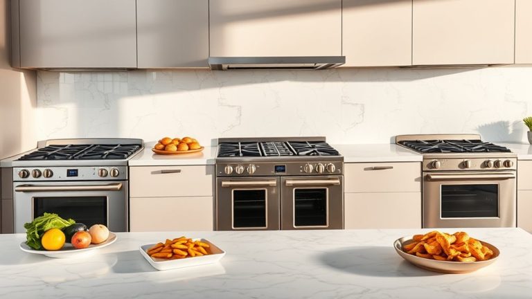 top gas ranges with air fryer