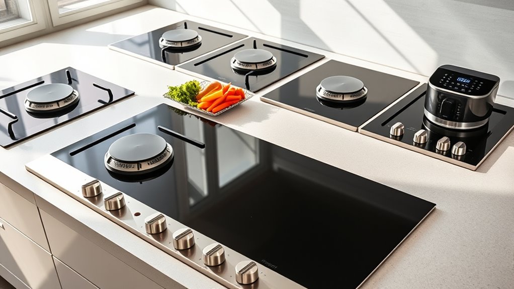 top gas stoves with air fryer