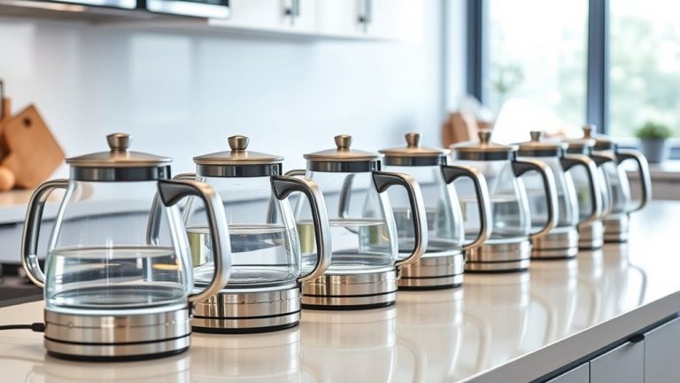 top glass tea kettles
