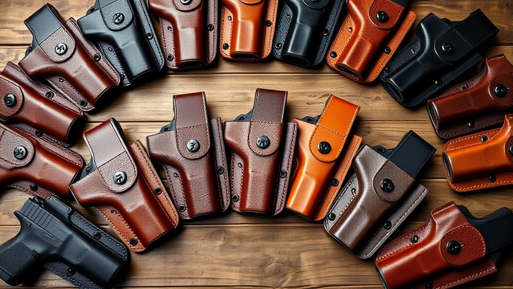 top glock 26 leather holsters