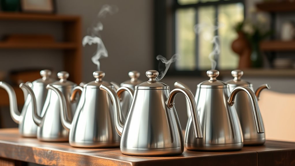 top gooseneck kettles