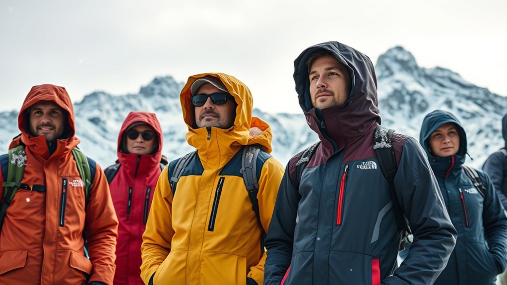 top gore tex cold weather jackets