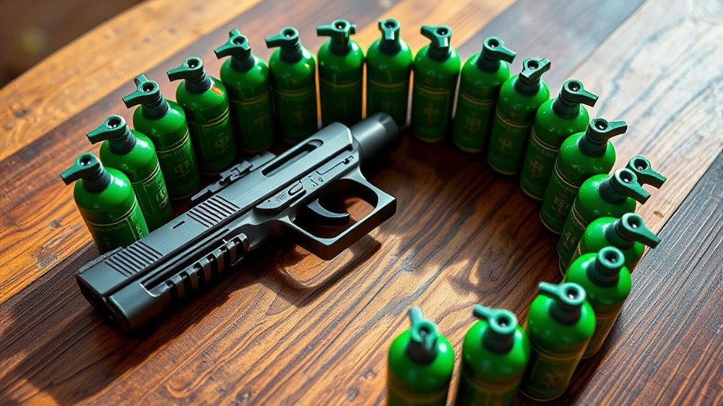 top green gas for airsoft
