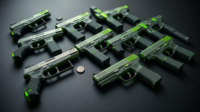 top green gas pistols